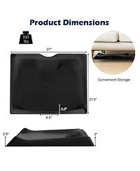 Sugift Portable Anti-Fatigue Standing Mat with Massage Point and Diverse Terrain