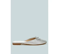 Jaylor Party Bow Slip-On Mules