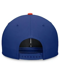 Nike Men's Royal/Orange New York Mets Evergreen Two-Tone Snapback Hat