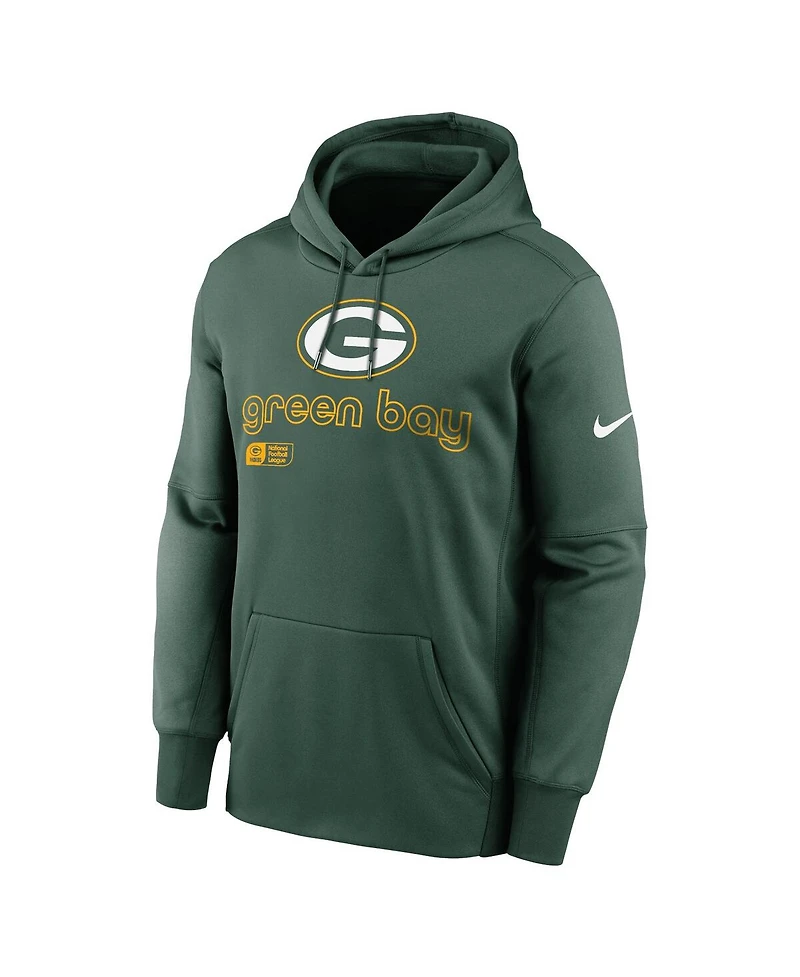 Nike Men's Green Bay Packers Performance Pullover Hoodie
