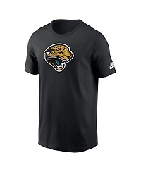 Nike Men's Black Jacksonville Jaguars Rewind Logo Essential T-Shirt