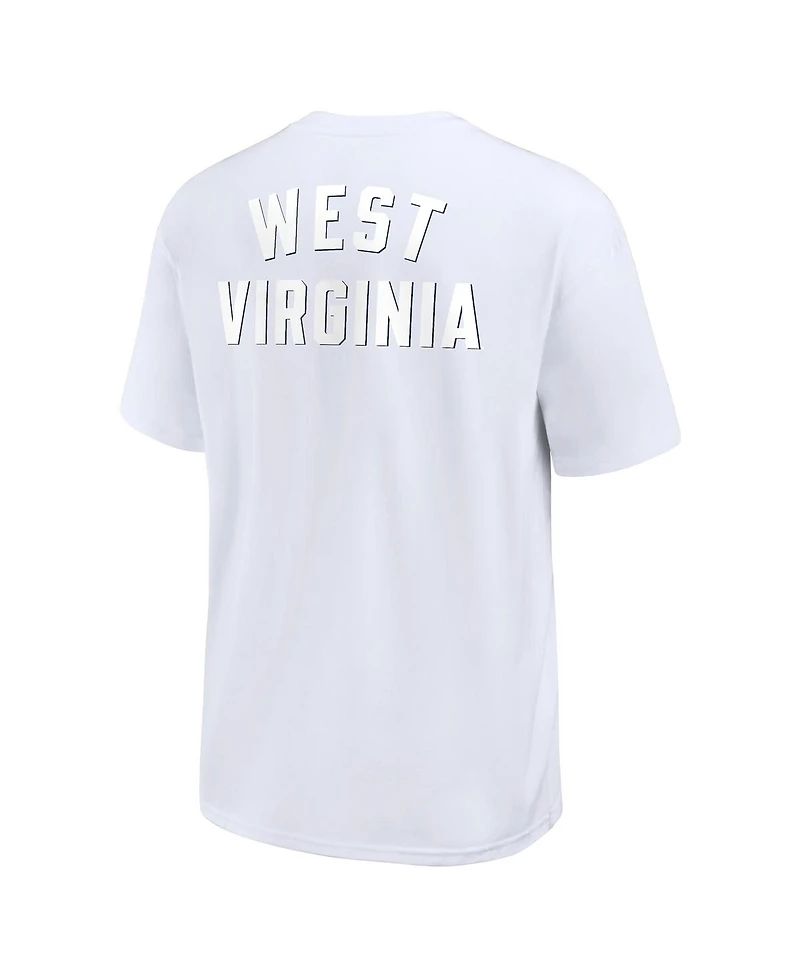 Nike Men's White West Virginia Mountaineers 2-Hit Statement Max90 T-Shirt