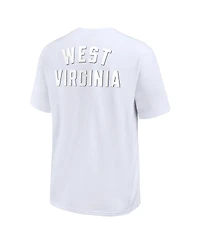 Nike Men's White West Virginia Mountaineers 2-Hit Statement Max90 T-Shirt
