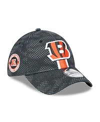 New Era Men's Black Cincinnati Bengals 2024 Sideline 39THIRTY Flex Hat