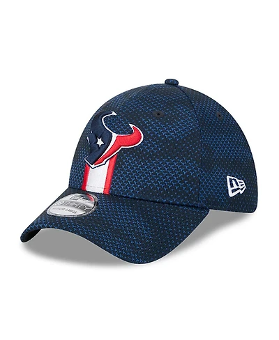 New Era Men's Navy Houston Texans 2024 Sideline 39THIRTY Flex Hat