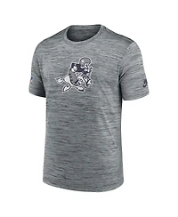 Nike Men's Gray Dallas Cowboys 2024 Sideline Velocity Vintage Performance T-Shirt