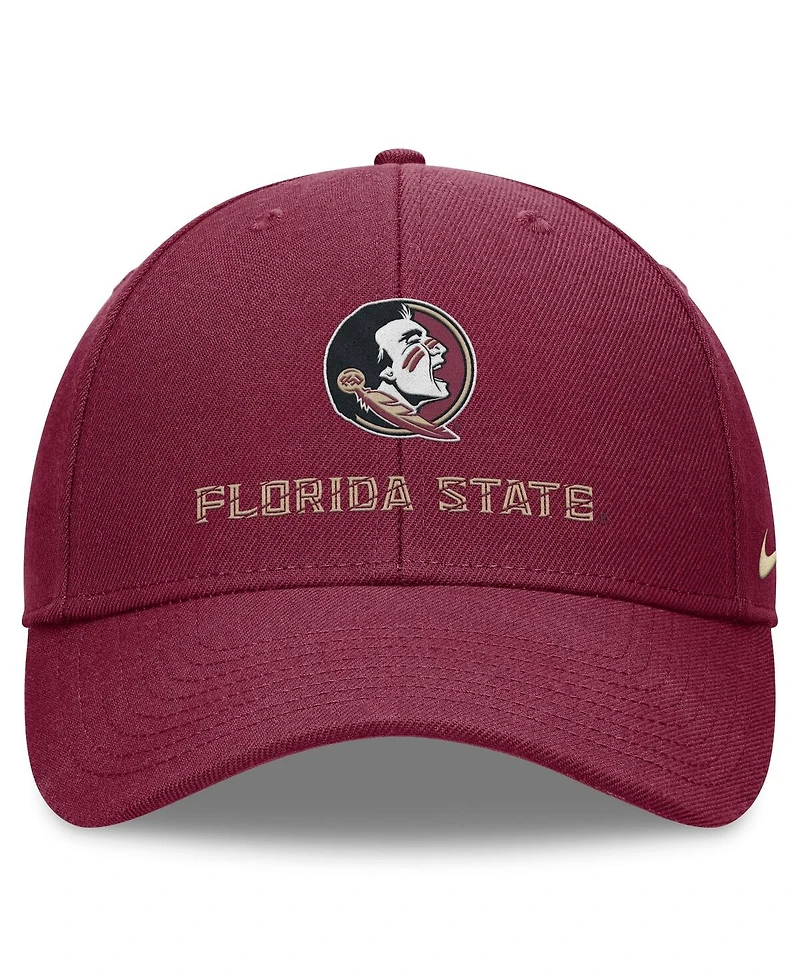 Nike Men's Garnet Florida State Seminoles Primetime Adjustable Hat