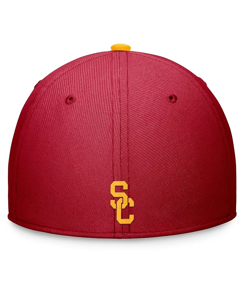 Nike Men's Cardinal Usc Trojans Primetime Swoosh Flex Hat