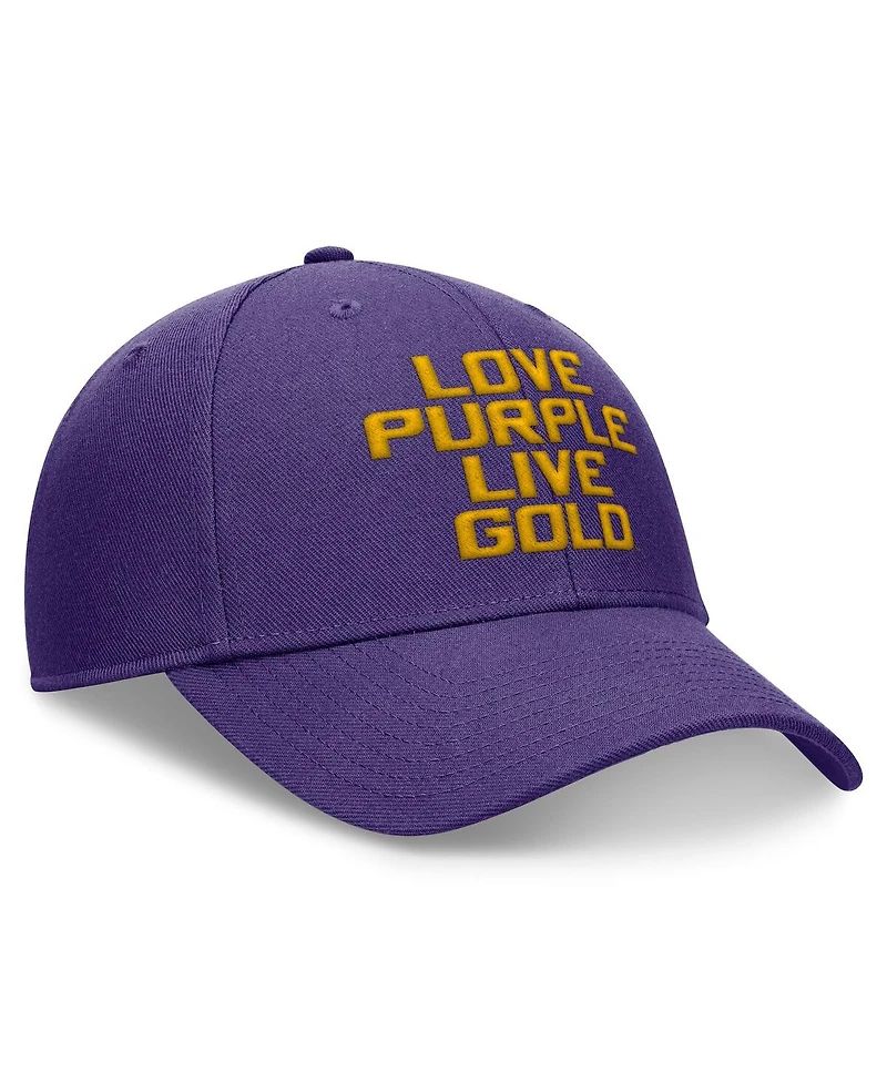 Nike Men's Purple Lsu Tigers Local Adjustable Hat