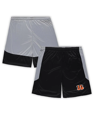 Fanatics Men's Black Cincinnati Bengals Big Tall Team Logo Shorts