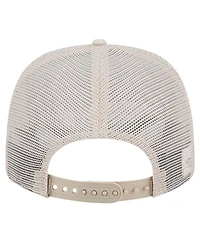 New Era Men's Natural Navy Midshipmen Canvas 9SEVENTY Stretch-Snap Hat