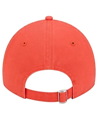 New Era Men's and Women's Orange Connecticut Sun Core Logo 9TWENTY Adjustable Hat