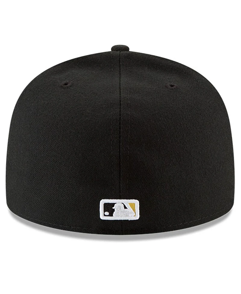 New Era Men's Black Pittsburgh Pirates National Baseball Hall of Fame 59FIFTY Fitted Hat