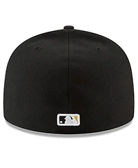 New Era Men's Black Pittsburgh Pirates National Baseball Hall of Fame 59FIFTY Fitted Hat
