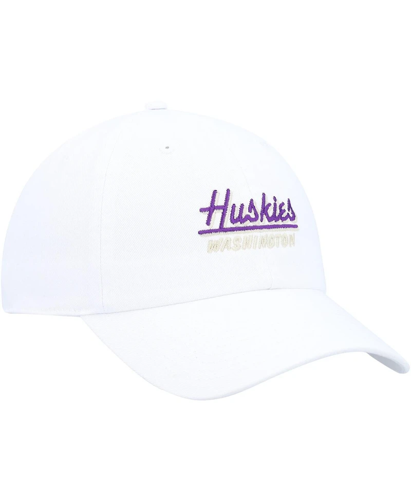 Ahead Men's White Washington Huskies Largo Adjustable Hat