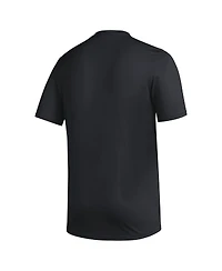 Adidas Men's Washington Huskies Primary Locker Logo Pre-Game Aeroready T-Shirt