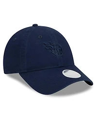 New Era Women's Navy Tennessee Titans Color Pack 9TWENTY Adjustable Hat