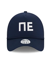 New Era Women's Navy New England Patriots McGee Trucker 9FORTY Adjustable Hat