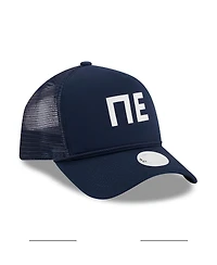 New Era Women's Navy New England Patriots McGee Trucker 9FORTY Adjustable Hat