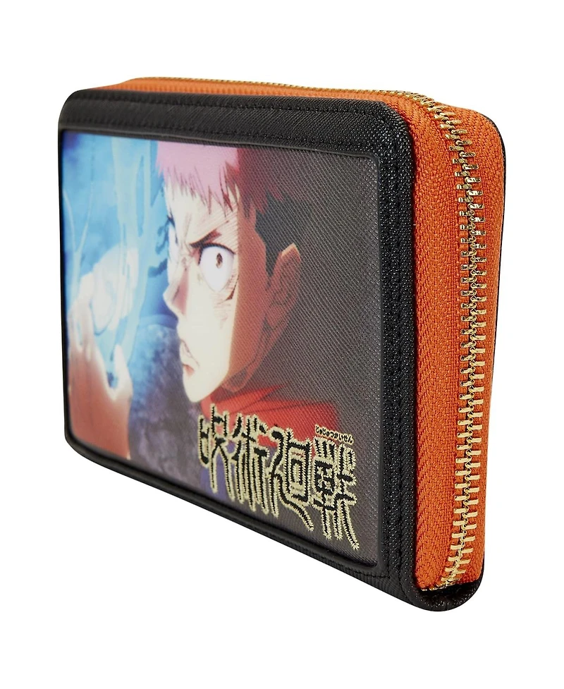 Loungefly Jujutsu Kaisen Yuji Itadori Cosplay Zip-Around Wallet