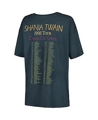 Daydreamer Women's Charcoal Shania Twain Come On Over 1998 Tour Merch T-Shirt
