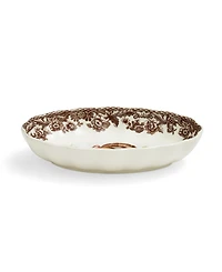 Spode Woodland Turkey Oval Fluted Dish, Set of 2