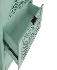 Streamdale Carved Wood Dresser with Storage