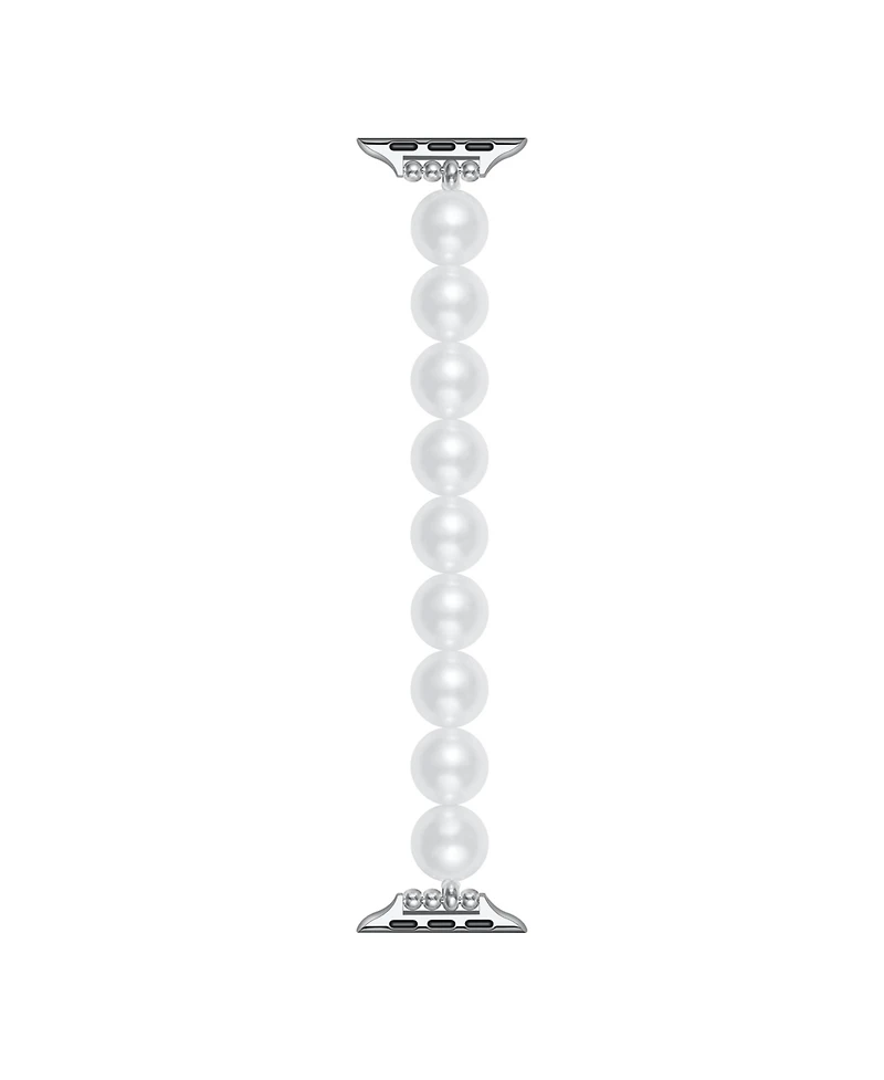 Posh Tech Violet Faux Pearl Band for Apple Watch 44,45,46,49mm