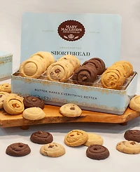 Mary Macleod's Variety Signature Cookie Tin Shortbread Cookies Gift, 48 Cookies Total