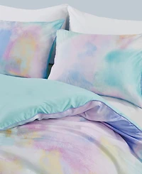 Intelligent Design Cassiopeia Watercolor Tie Dye 4-Pc. Duvet Cover Set