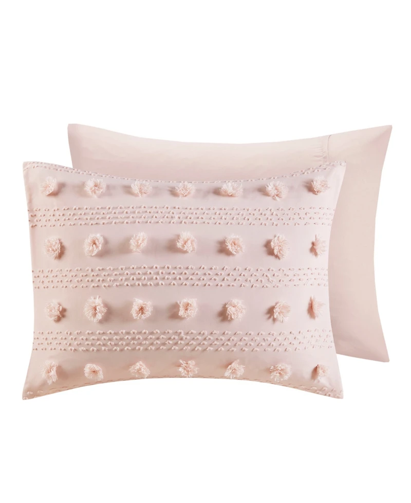 Intelligent Design Lucy Clip Jacquard 3-Piece Comforter Set