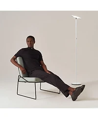 Sky 63" Super Bright Led Torchiere Modern Floor Lamp with Adjustable Head