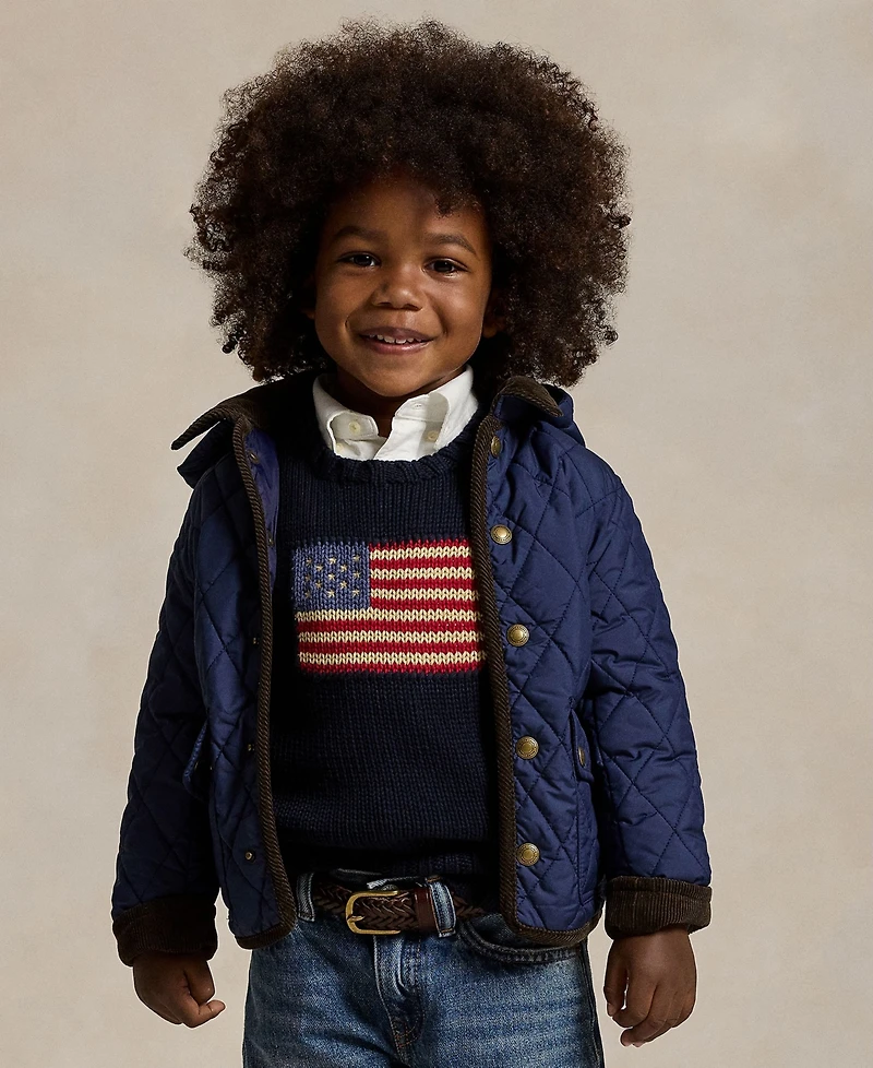 Polo Ralph Lauren Toddler and Little Boys Hooded Barn Jacket