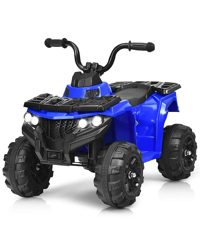 6V Battery Powered Kids Electric Ride on Atv-White