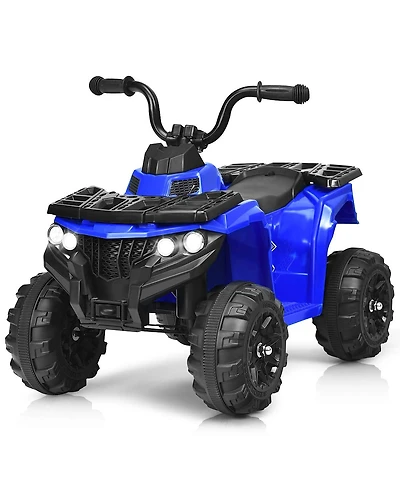 6V Battery Powered Kids Electric Ride on Atv-White