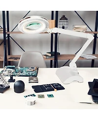 Brightech Lightview Pro 2-in-1 45.5 in. Led Interchangeable Table & Floor Lamp