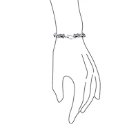 Bling Jewelry Dragon Bracelet Head Dragons Scales Chain Sterling Silver Eye Hook Clasp 8 Inch