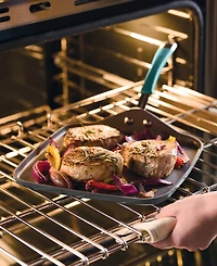 Rachael Ray Cucina Hard-Anodized Non-Stick Square 11" Griddle
