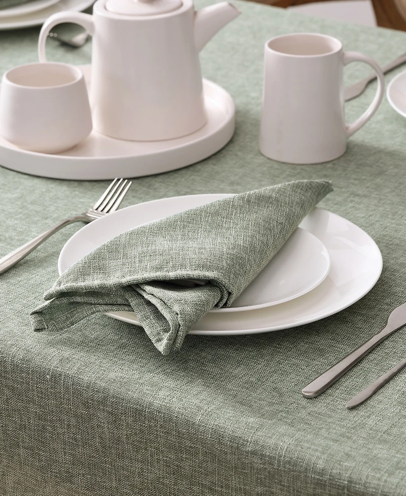 Laura Ashley Harper 6 Piece Napkin Set, 18"W x 18"L