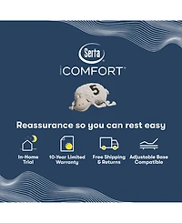 Serta iComfort Iona 13" Memory Foam Medium Mattress