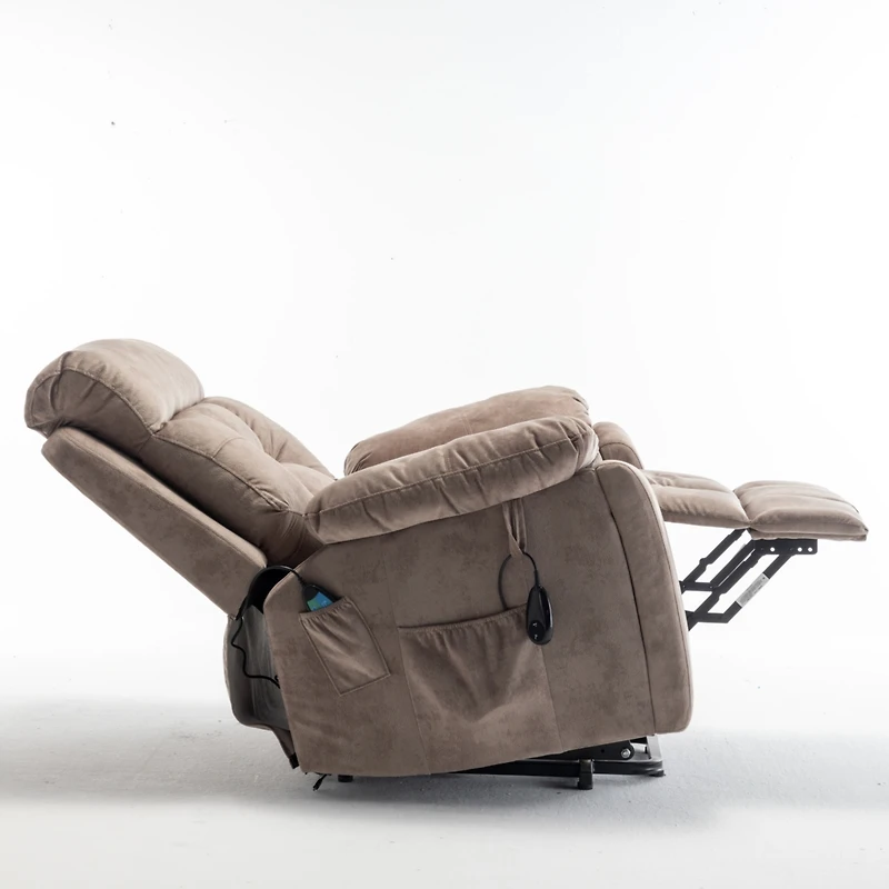 Electric Oversized Lounge Chair with Hidden Cup Holder
