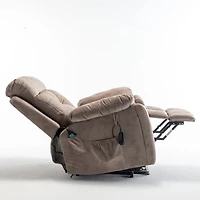 Electric Oversized Lounge Chair with Hidden Cup Holder