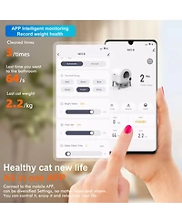 Streamdale Automatic Smart Self-Cleaning Cat Litter Box (Model B)