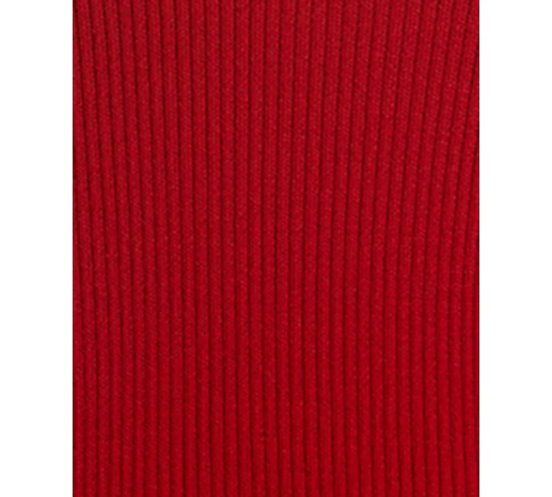 Bcx Juniors' Asymmetric-Collar Long-Sleeve Sweater Dress