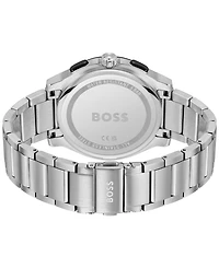 Hugo Boss Men's Peak 2.0 Quartz Chrono Stainless Steel Watch 45mm