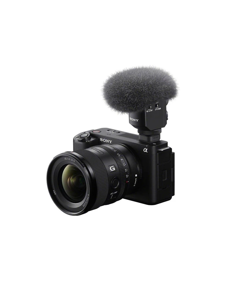 Sony Digital Shotgun Microphone Ecm-M1 with Triple Shoe Bracket and 128GB Sd Card bundle