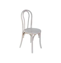 Merrick Lane Lowry Thonet Style Solid Wood Dining Chair With Stackable Design And Elegant Finish