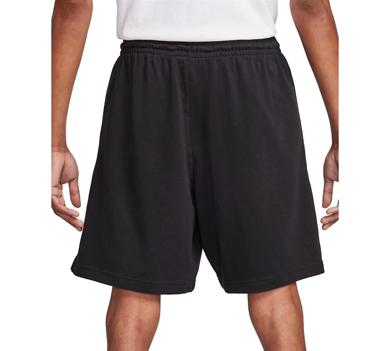 Nike Men's Club Relaxed-Fit Logo Embroidered Shorts