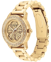 Coach Women's Cruiser Automatic Gold-Tone Stainless Steel Bracelet Watch 37mm