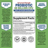 Daily Probiotic Supplement 40 Billion Cfu